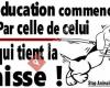Ecole canine la patte dans la main