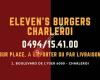 Eleven's burgers Charleroi
