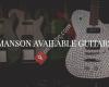 Manson available guitars