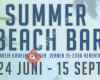 Summer beach bar